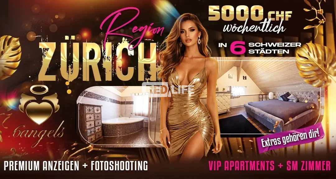 [6angels] Zürich und Umgebung: VIP-Privatwohnungen,