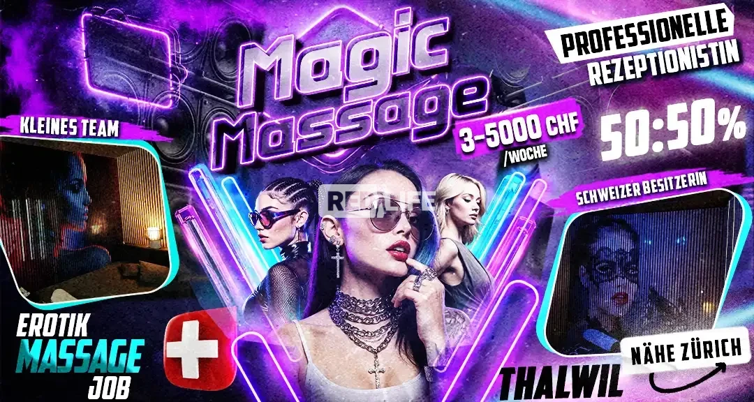 Erotik Massage-Job nahe Z&uuml;rich in