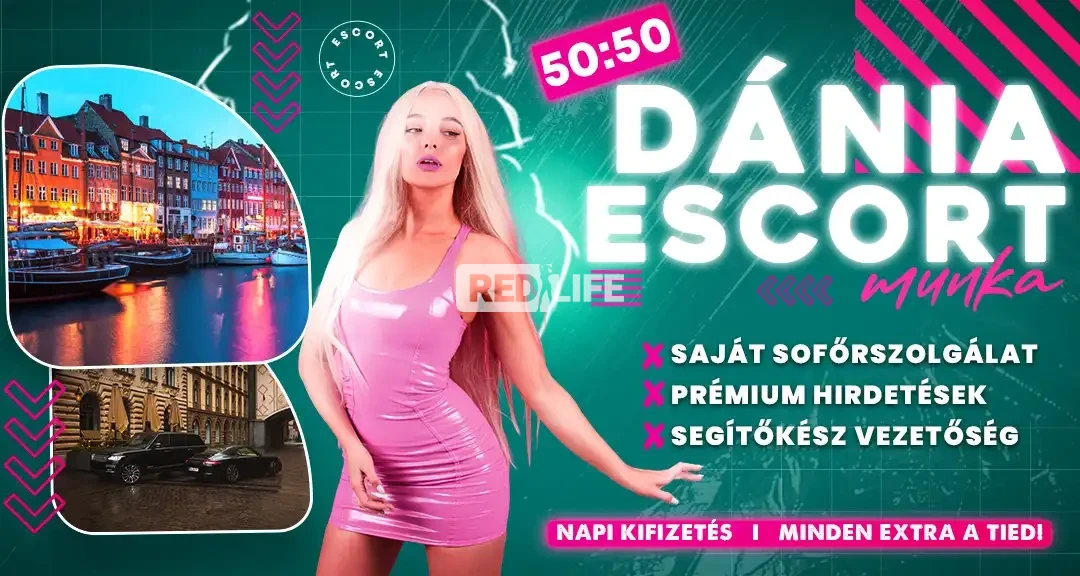 Escort munka Koppenh&aacute;g&aacute;ban napi kifizet&eacute;ssel