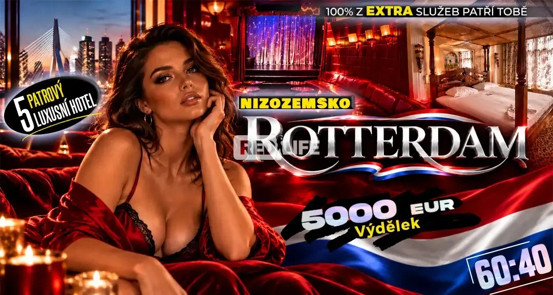 Elitní erotický salon v Rotterdamu