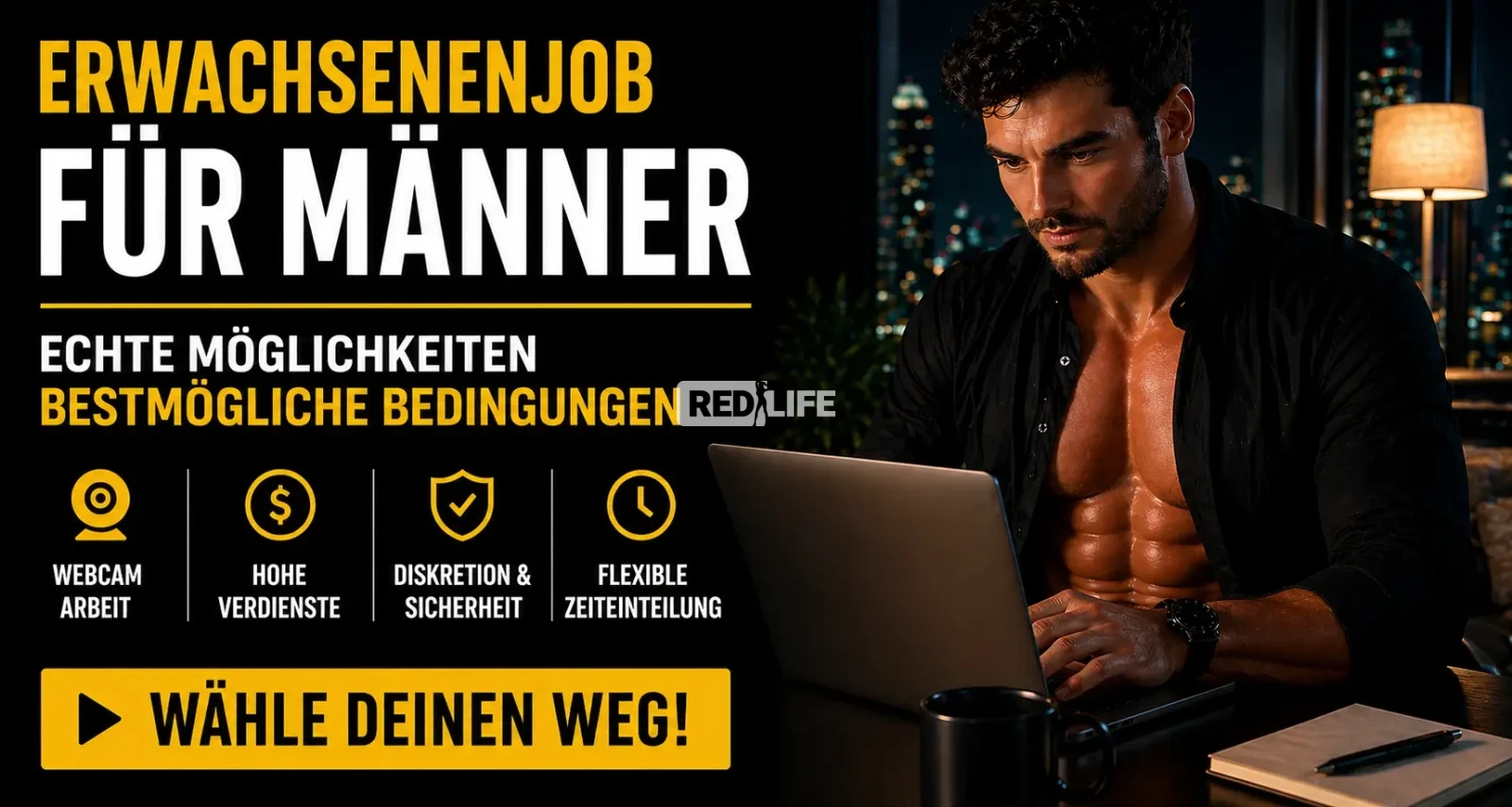 Erotik Jobs und Escort Jobs